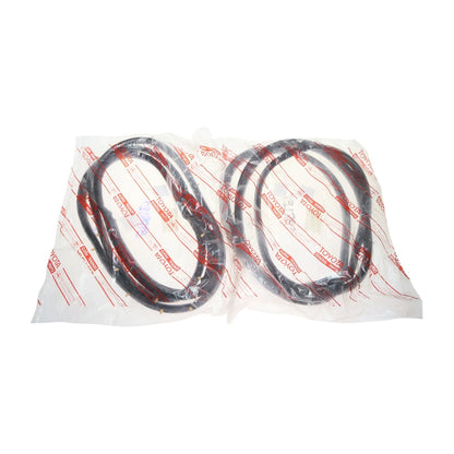 Set of 2 Front Door Weatherstrip Seals for Toyota Starlet EP70 EP71 NP70