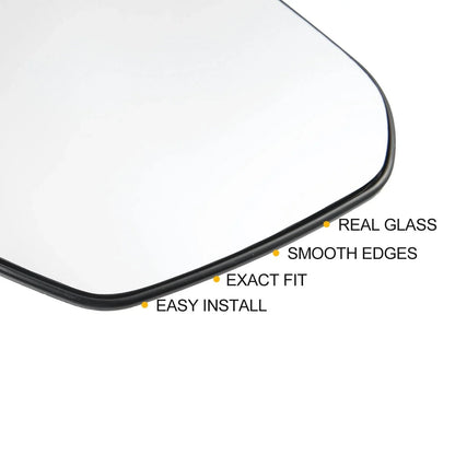 Heated Right Passenger Side Mirror Glass for Honda Civic (2016-2023)