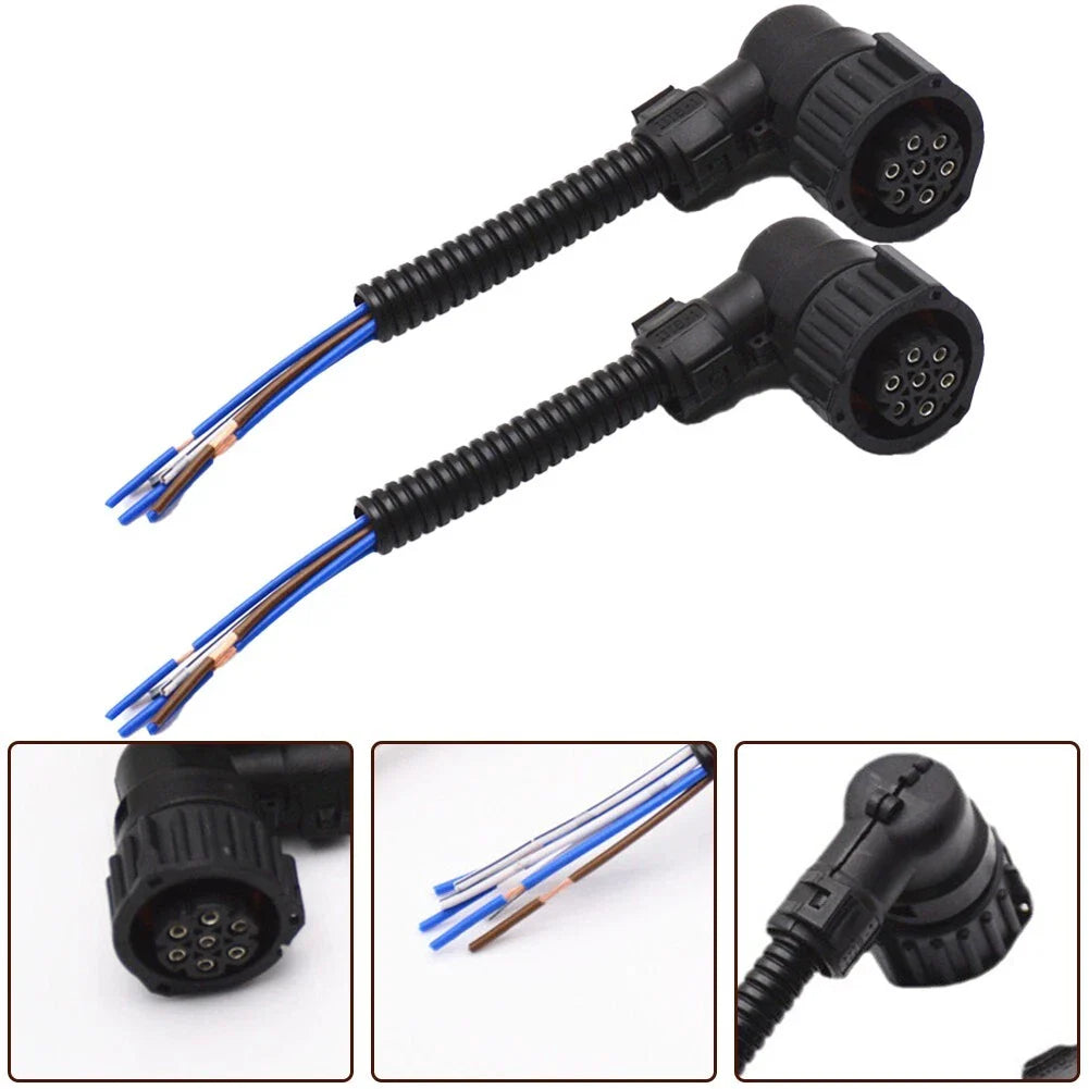 2 x Rear Tail Light Connector for Mercedes Sprinter Prewired 7-PIN Repair Plug