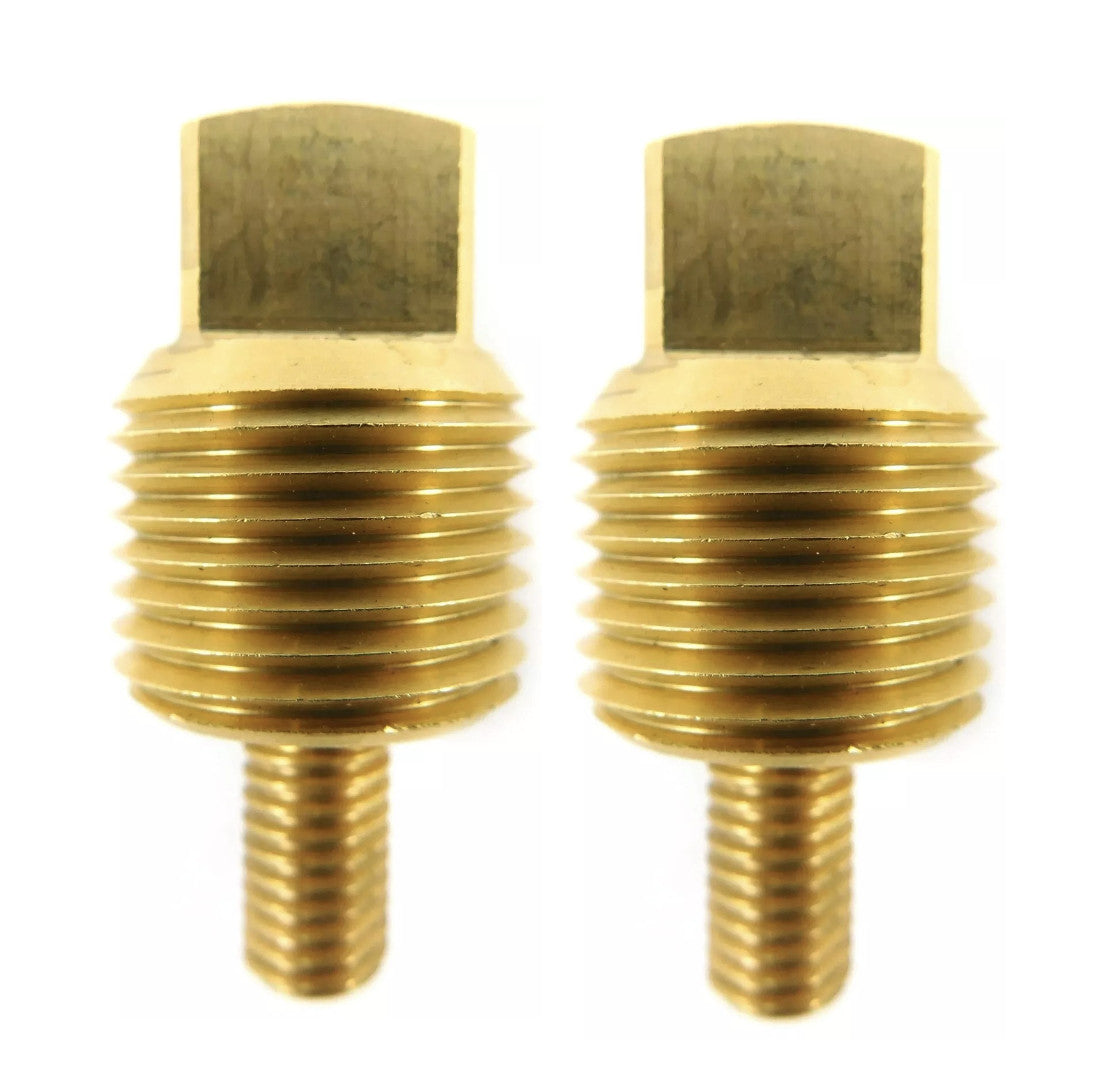 2X Zinc Anode Plug for Volvo Penta D19 (Year Range Not Specified)