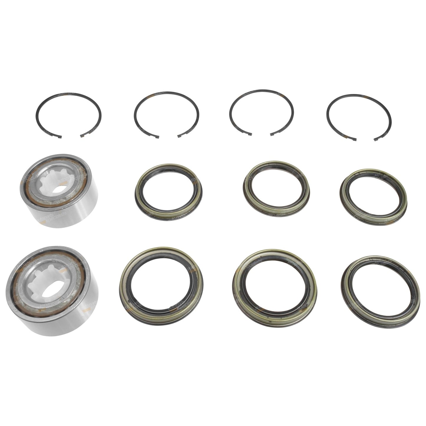 2x Front Wheel Bearing Kits for Nissan NX B13 (1991–1995)