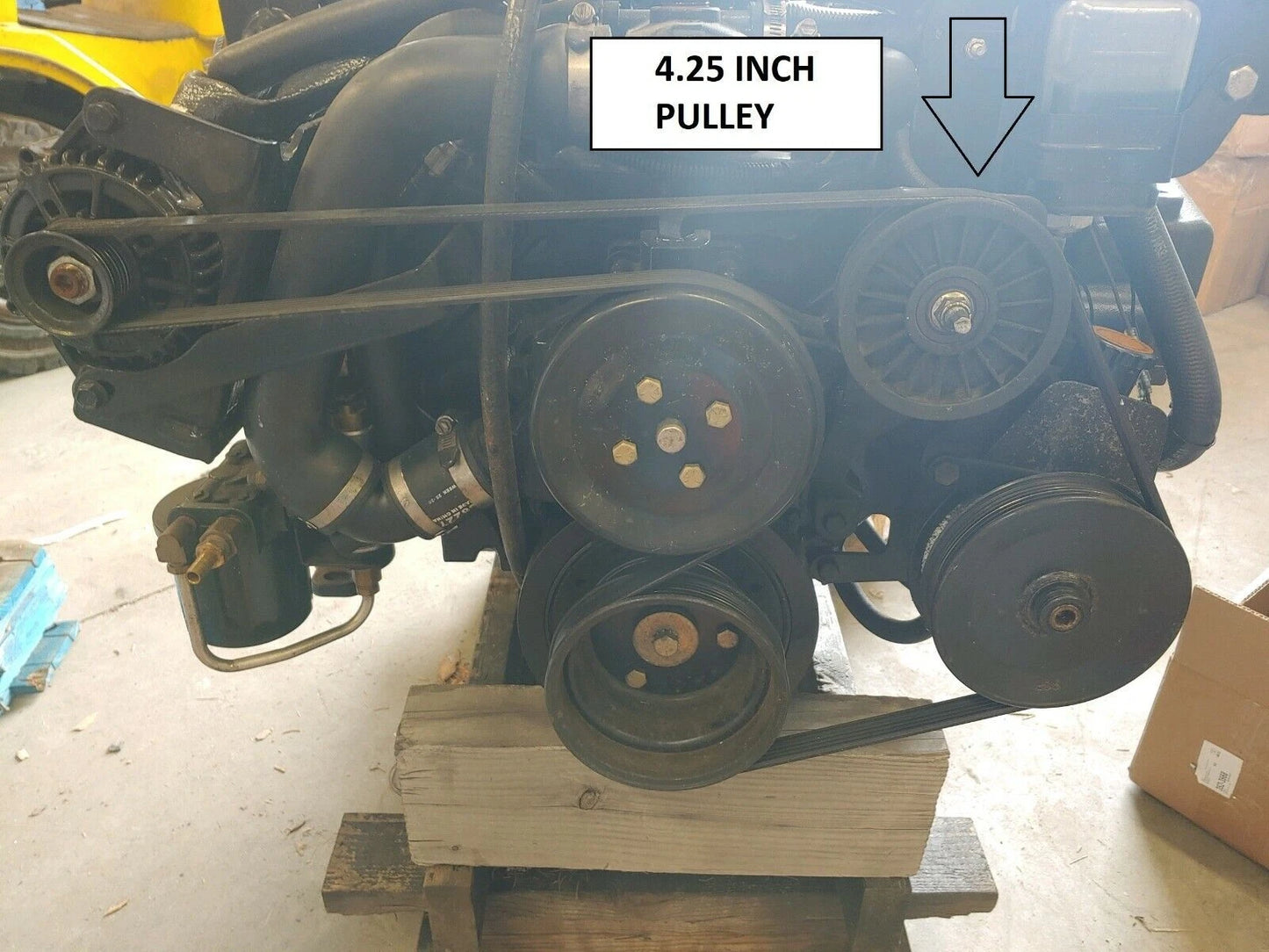 Serpentine Belt & Pulley for MerCruiser 4.3 5.0 5.7