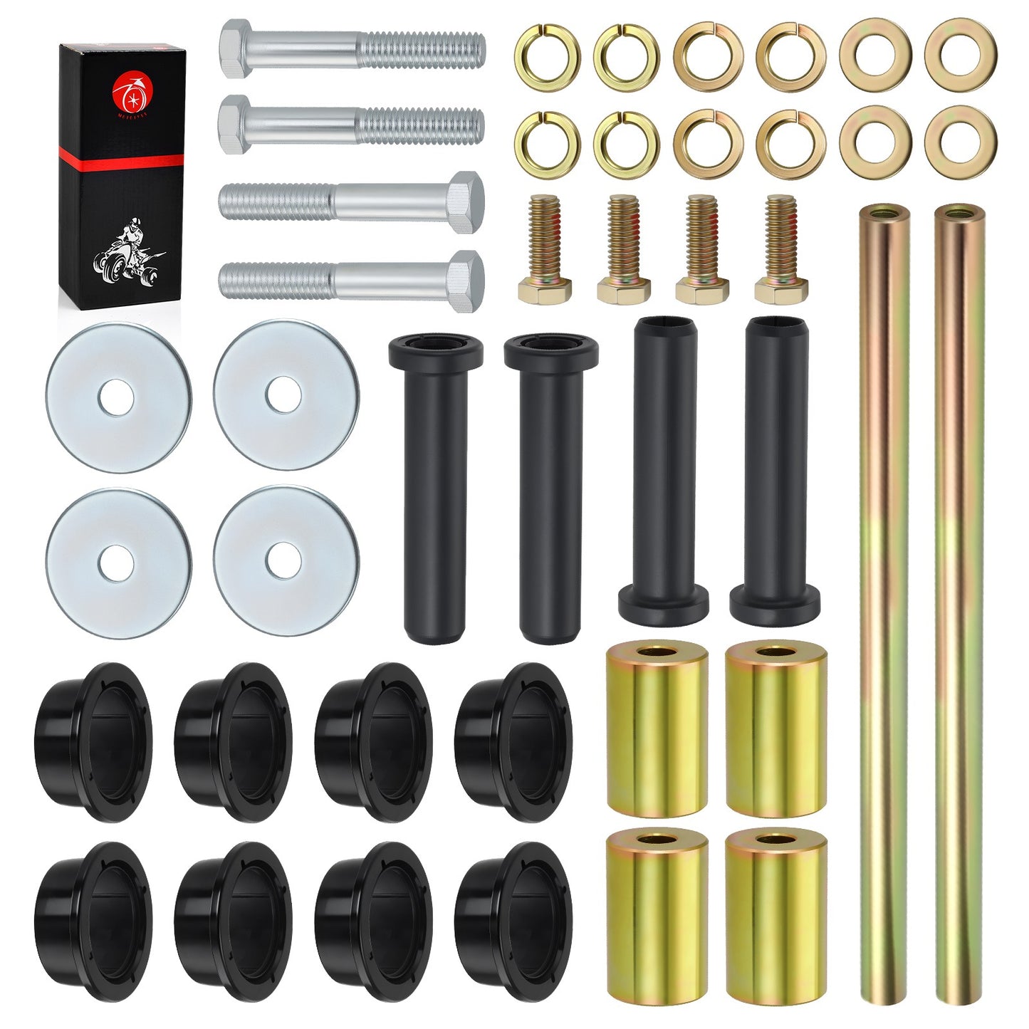 Rear Lower A-Arm Bushing Bolt Kit for Polaris Sportsman (2000–2014)