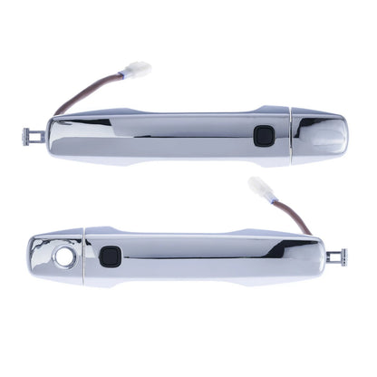 Set of 2 Chrome Door Handles for Toyota Landcruiser (2007–2021)
