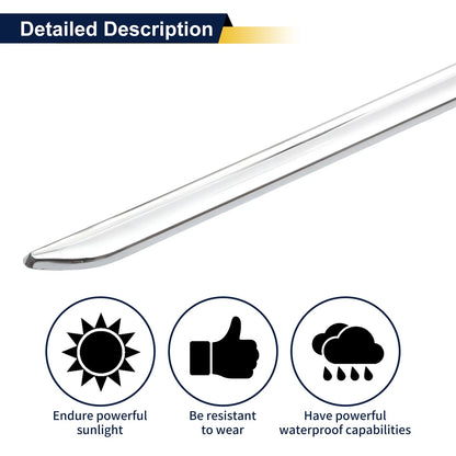 Door Garnish Trim No.2126902962 for Mercedes-Benz E-Class (2010–2013)