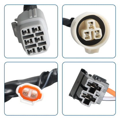 Light on/Off Start Button Left Side Switch for Suzuki Z400 (2004–2006)