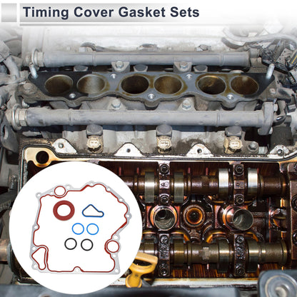 Set of 1 Timing Cover Gasket TCS30400 for Dodge 3.7L 4.7L (2002–2010)