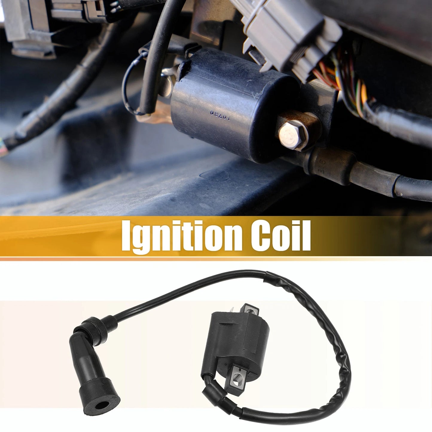 Ignition Coil for Yamaha Big Bear 400 (1998–2001) YFM400A YFM400 YFM400F