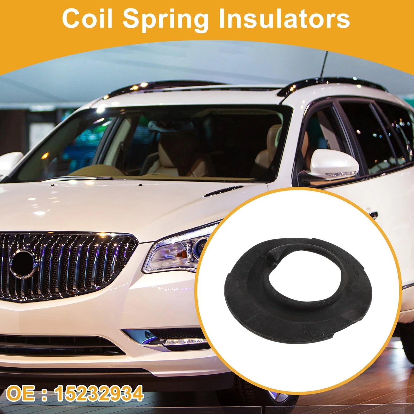Lower Coil Spring Insulator No. 15232934 for Buick Enclave (2017) 1 Pc