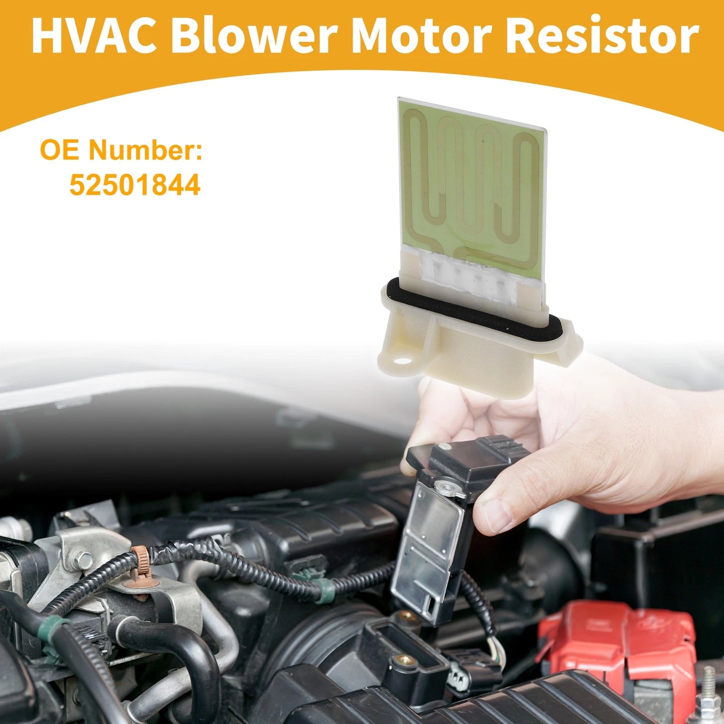 HVAC Blower Motor Resistor No. 52501844 for Chevrolet Express 2500 (2003–2023)