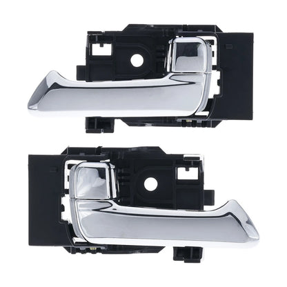Set of 2 Chrome Inner Door Handles for Holden Rodeo (2003–2008)