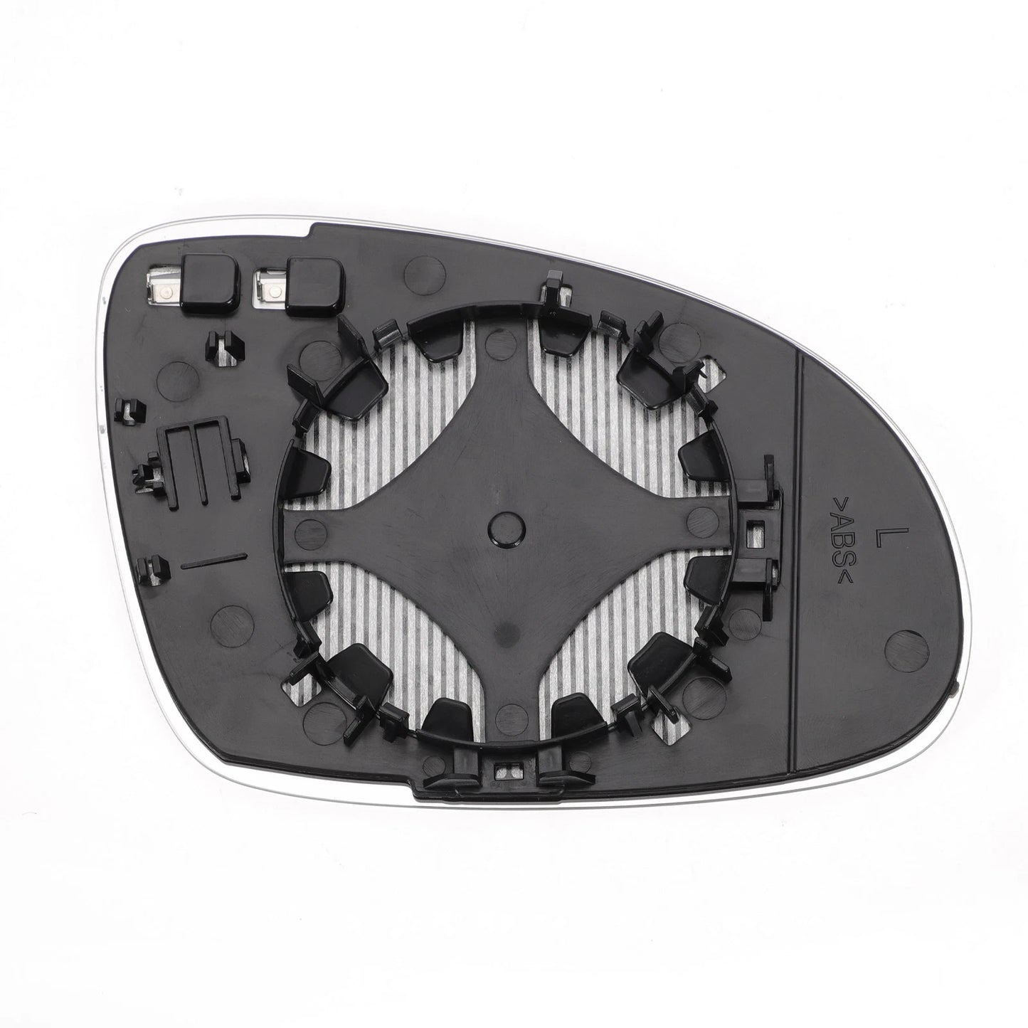 Heated Left Side White Mirror Glass for SEAT, SKODA, Volkswagen Golf
