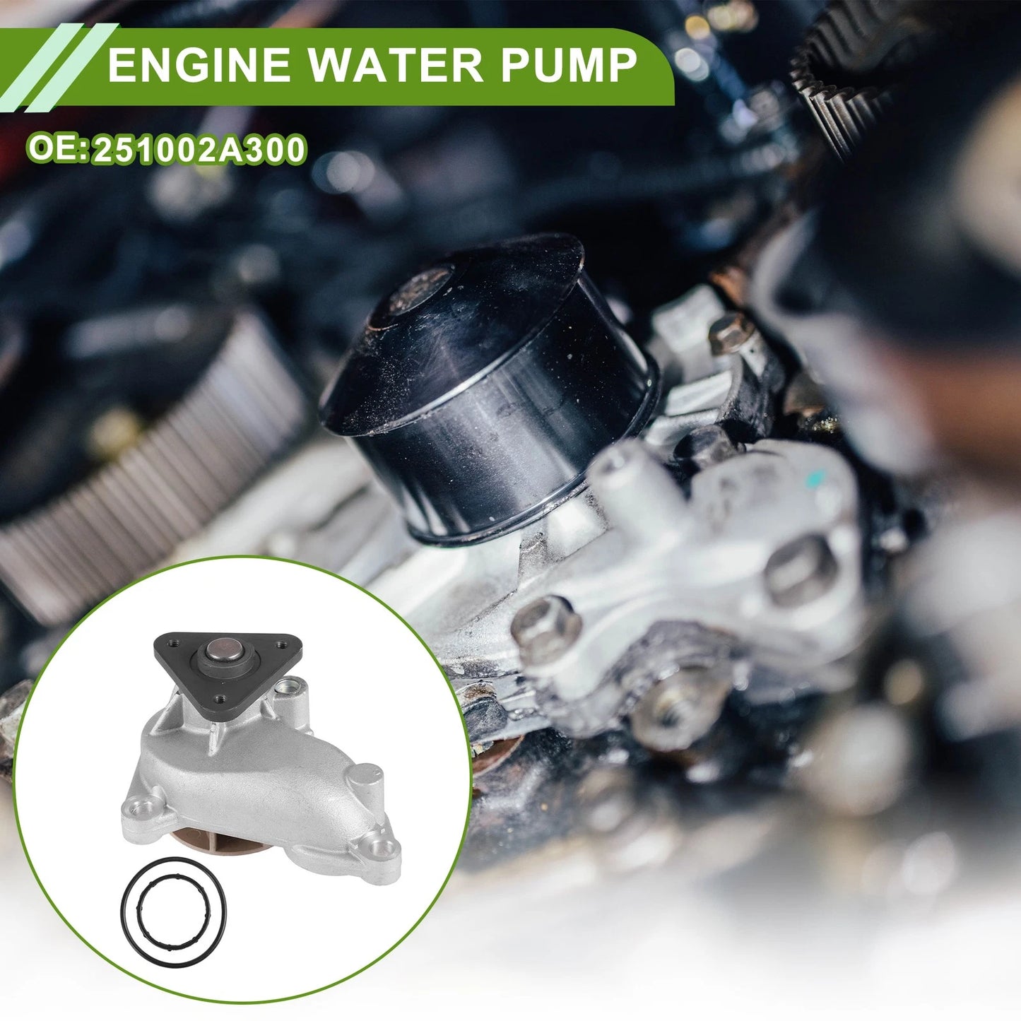 Engine Water Pump for Hyundai Tucson (2015–2020) No. 251002A300