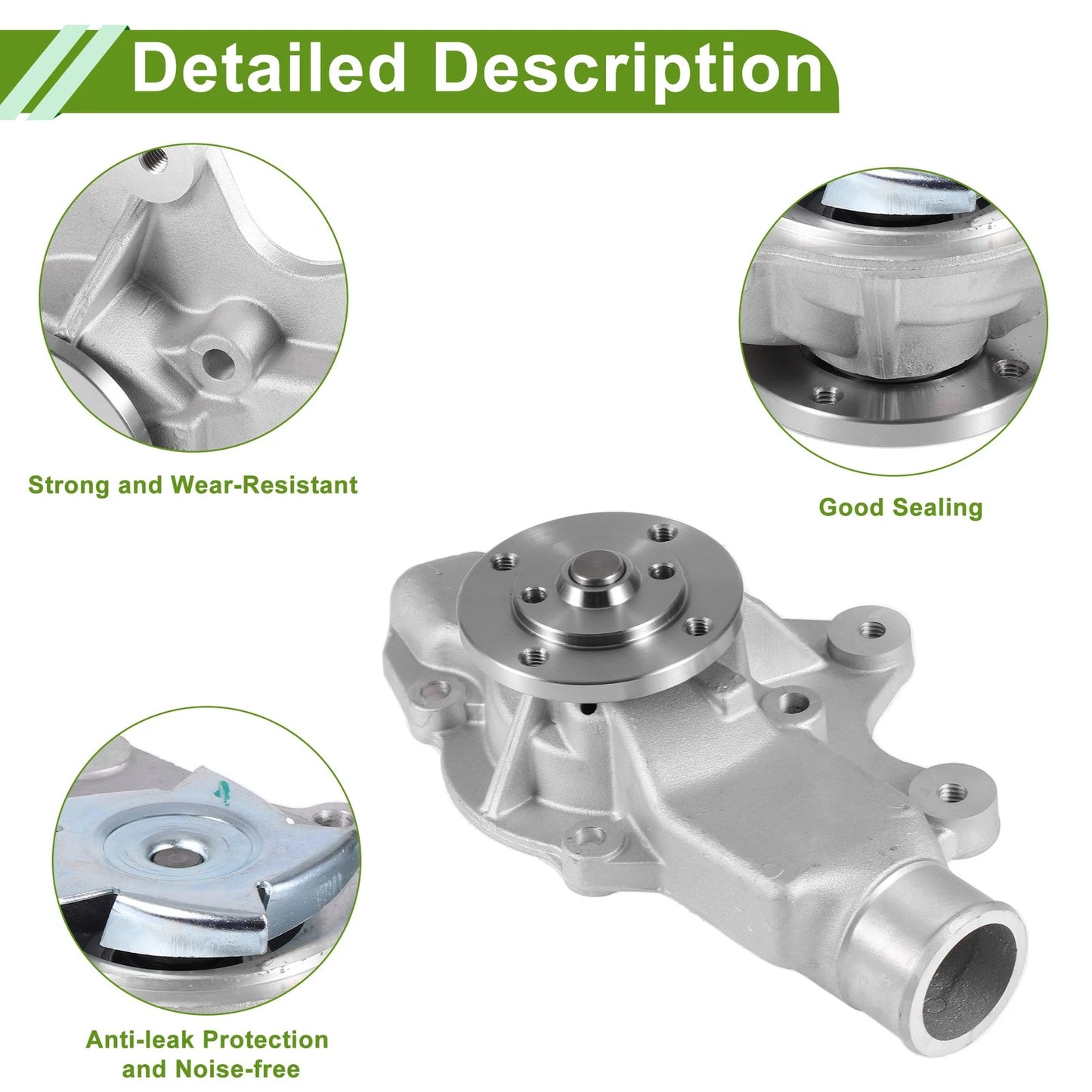 Engine Water Pump for Jeep Cherokee (1998–2001) No. 4626215