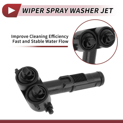 Set of 2 Headlight Washer Nozzles for Porsche Cayenne (2011–2018) No. 95862816100