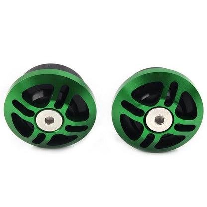 Green Frame Hole Cover Insert Plug Cap for Kawasaki Ninja 250 400 Z400 (2018–2020)
