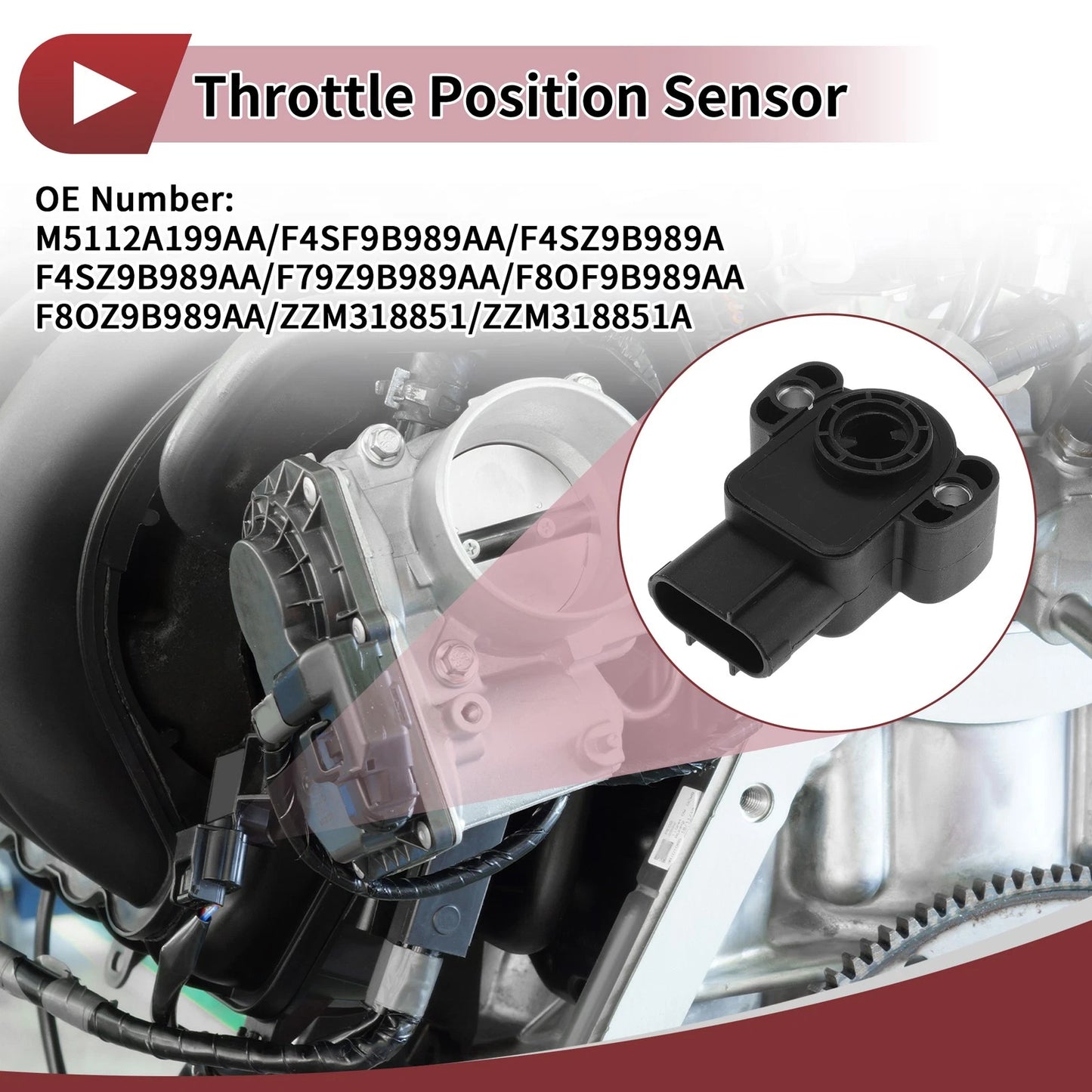 Throttle Position Sensor No.M5112A199AA for Ford Crown Victoria (1995–2004)