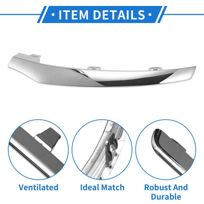 Rear Lower Center Bumper Grille Trim for Mercedes-Benz W205 (2015-2018)
