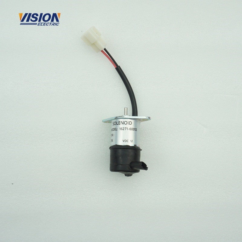 Fuel Shutoff Solenoid for Kubota D1105 Engine (ZD25 ZD28 BX23D)