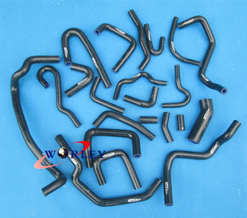 25PCS Silicone Radiator Hose for Nissan Silvia 180SX 200SX (1989–1994)