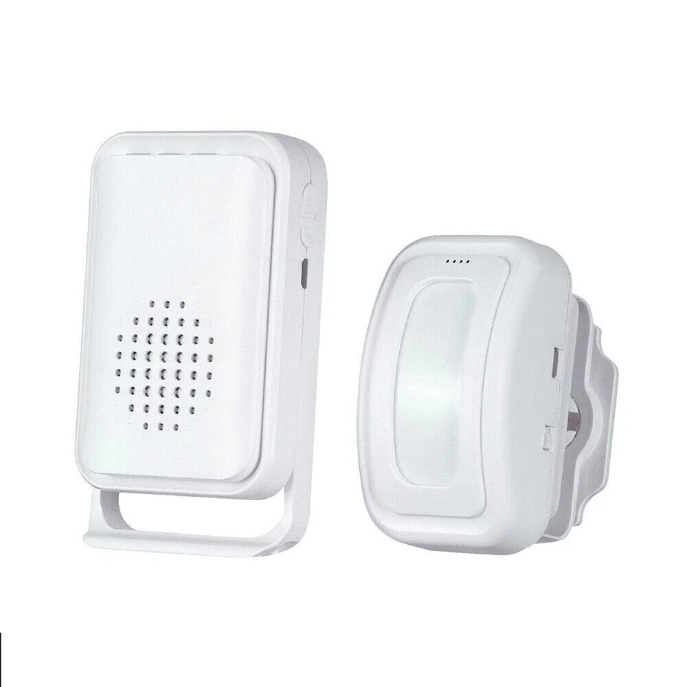 Wireless Motion Sensor Alarm Door Chime 1 x Detector & 1 x Receiver
