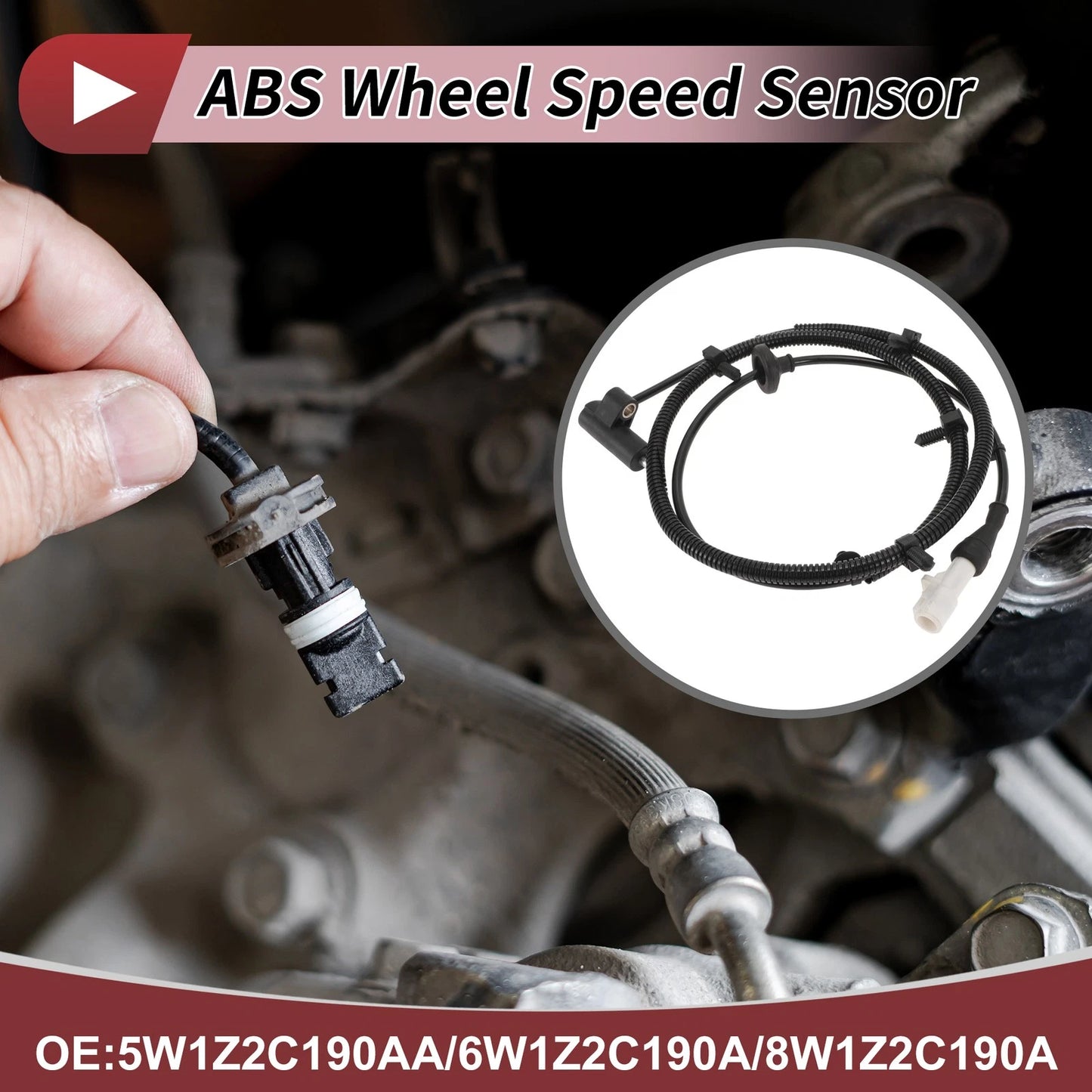 ABS Wheel Speed Sensor No. 5W1Z2C190AA for Ford Crown Victoria (2005–2011)