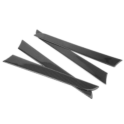 Carbon Fiber Interior Door Panel Trim Cover for Audi A4 B8 (2009-2015)