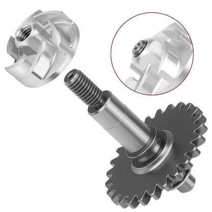 Water Pump Impeller & Shaft for Yamaha YZ125 (2002–2003)