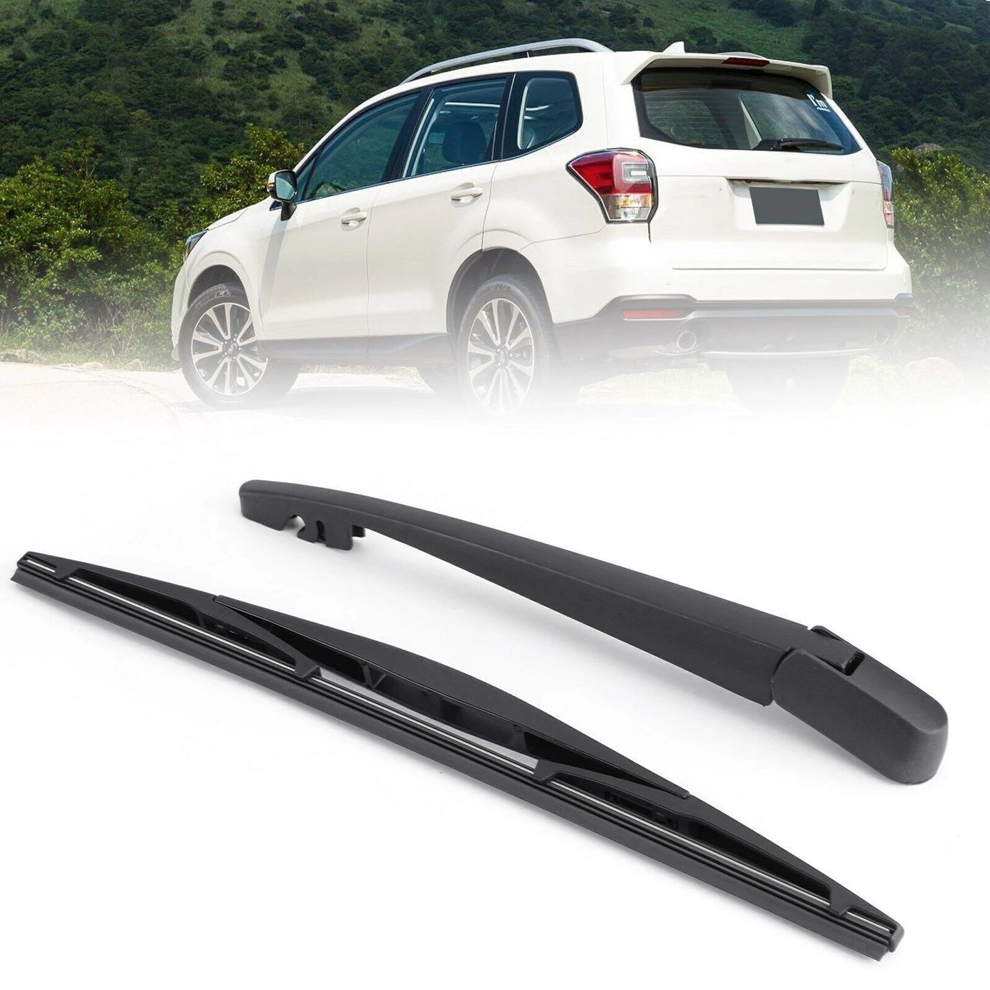 Rear Wiper Arm and Blade for Subaru Forester Legacy Outback (REP)