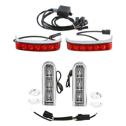 Saddlebags LED Insert Brake/Turn Lights for Harley Street Glide (2014 - 2024)