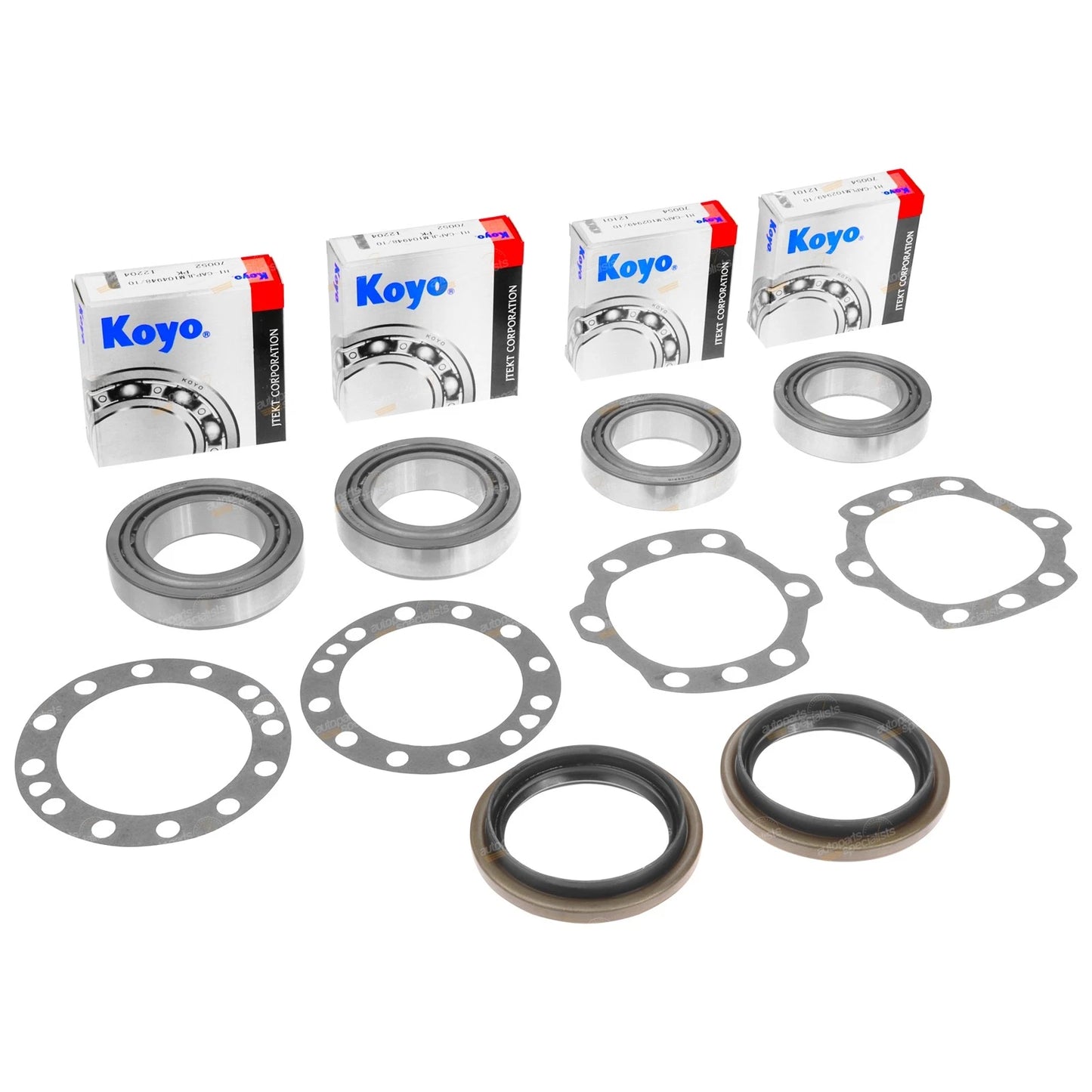 2X Rear Wheel Bearing Kits for Toyota Landcruiser 78-79 Series