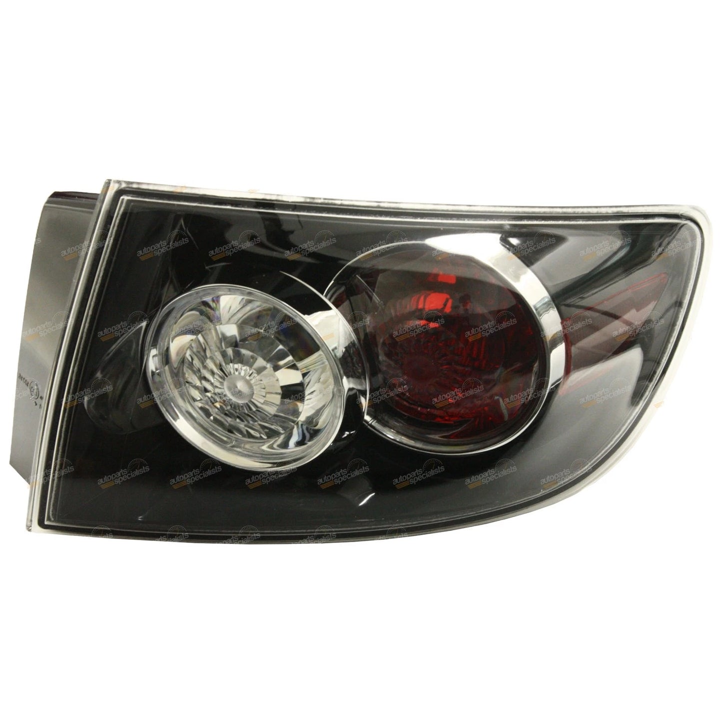 RH Tail Light Black for Mazda 3 BK (2006–2009) Sedan Right Driver