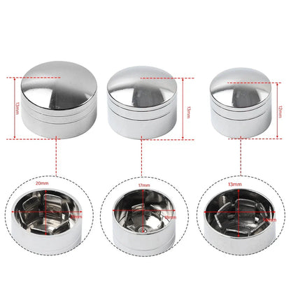 CNC Red Engine Topper Bolt Caps for Harley Heritage Softail FLST (2000-2006)