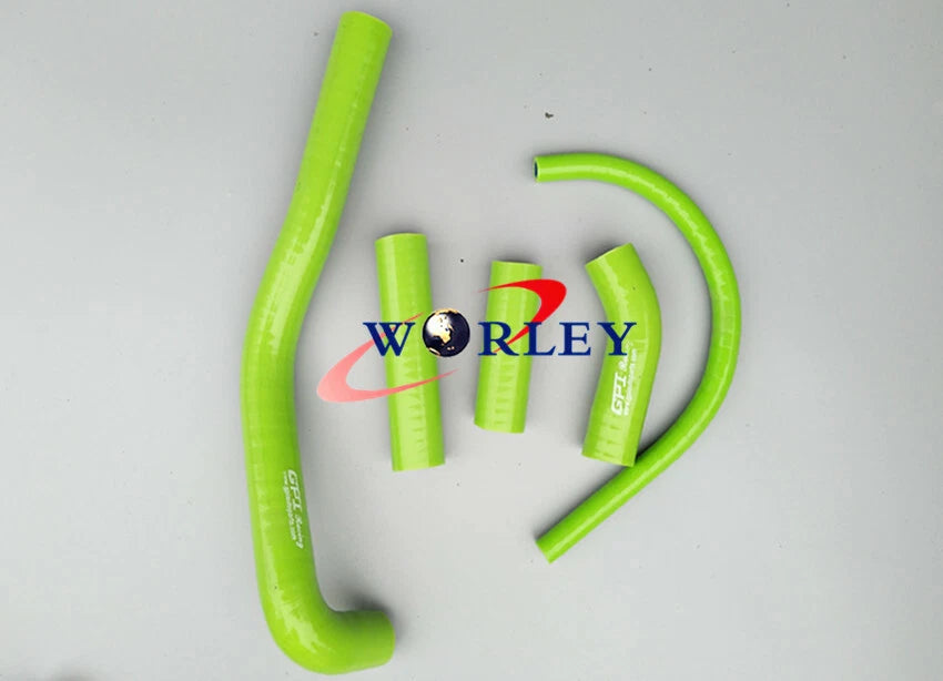 Silicone Radiator Hose for Kawasaki KX500 (1988–2004) - Blue
