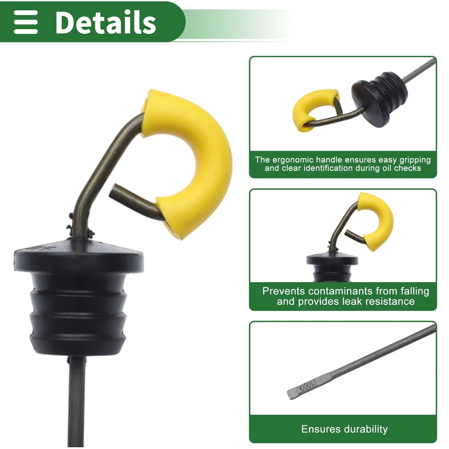 Oil Level Dipstick No. 921076 for Ford Edge 2.0T (2013–2017)