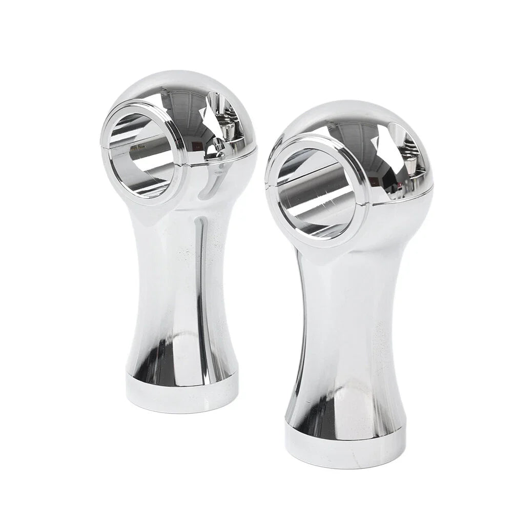 4" Handlebar Riser Clamp Mount for Harley Dyna Softail