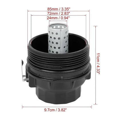 Oil Filter Cap w/ Seal for Toyota FJ Cruiser, Lexus LS460, GS460 (2007-2014)