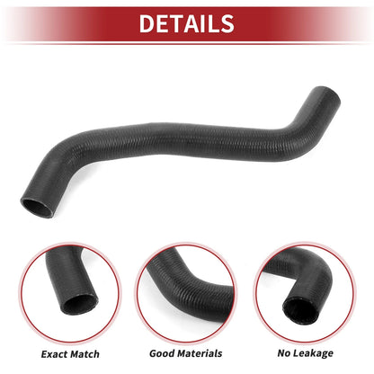 Radiator Hose for Toyota Solara 2.4L 2004–2008 No. 16572-28080 Rubber Black