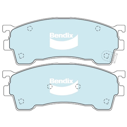 Set of 4 Bendix Front Disc Brake Pads for Mazda Premacy (2001–2003)