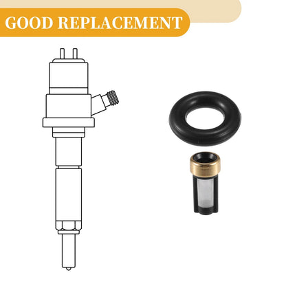 Fuel Injector Seal O Ring for BMW L6 3.0L 6 x Sets (2001-2006)