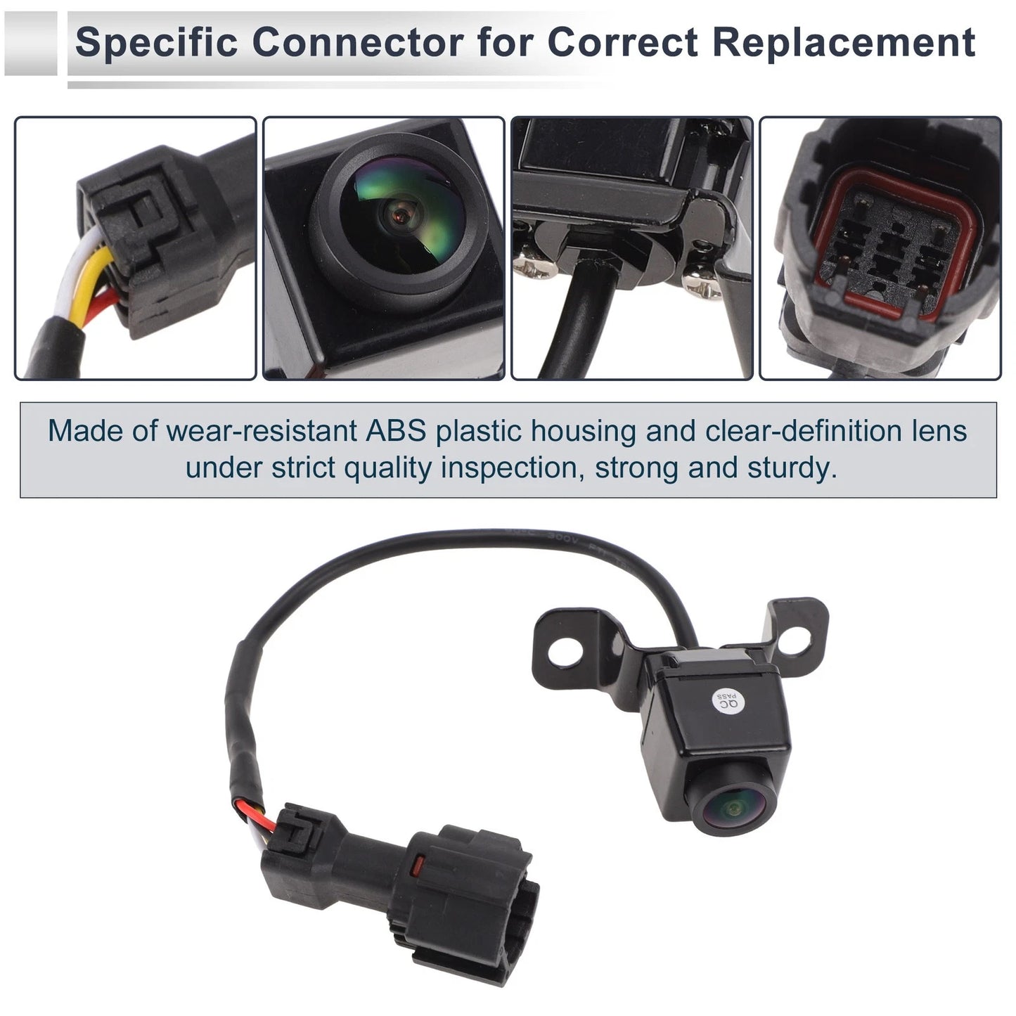 Rear View Camera for Hyundai Veloster (2012–2019) 120-180 Degree