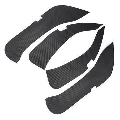 4 x Car Door Anti Kick Pad Protection Covers for Mercedes Benz GLC (2016-2018)