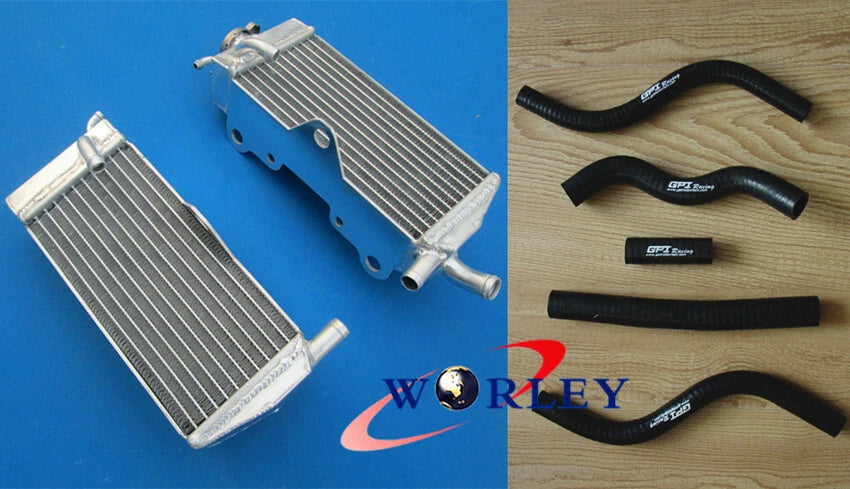 Aluminum Radiator with Hoses for Honda CR125 (1989)