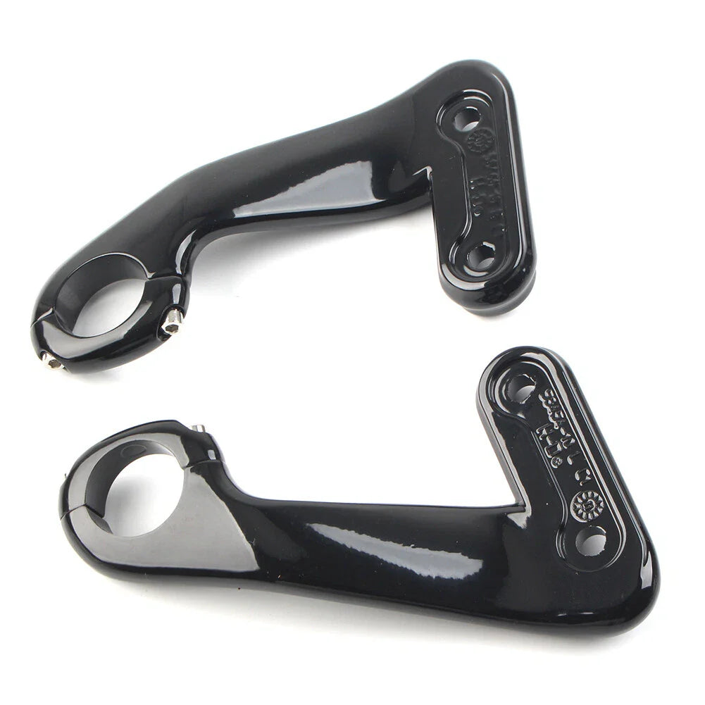 Front Fairing Support Brackets for Harley Road Glide (2010-2013) Black