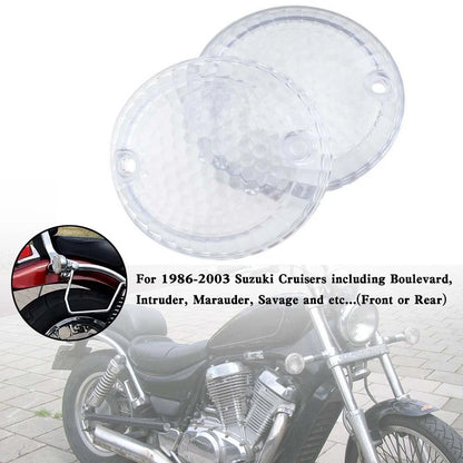 Turn Signal Lens Cover for Suzuki Intruder 1400, VX800 (1990–2000)