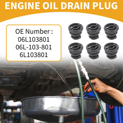 6X Oil Drain Plug Pan Thread Repair No.06L103801 for Audi A3 (2015–2020)