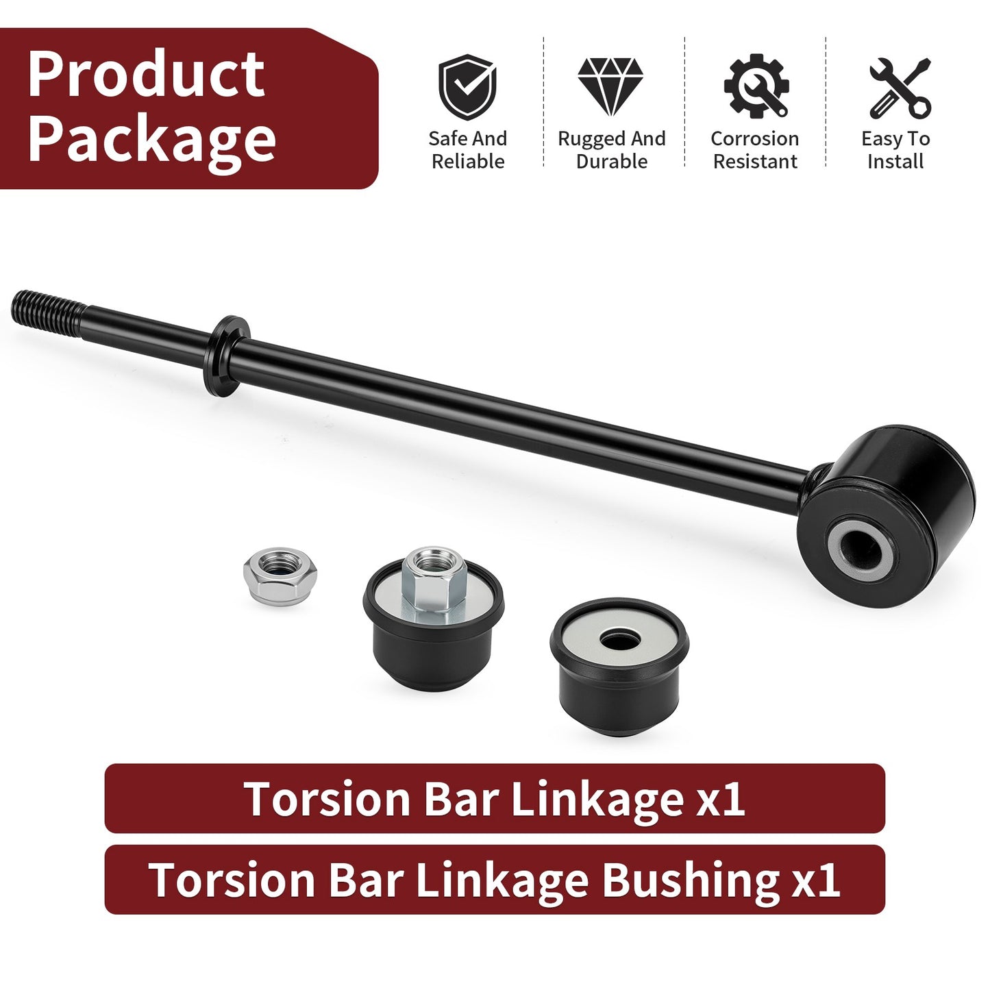 Rear Stabilizer Bar Linkage Bushings for Polaris Ranger 400 500 800 900