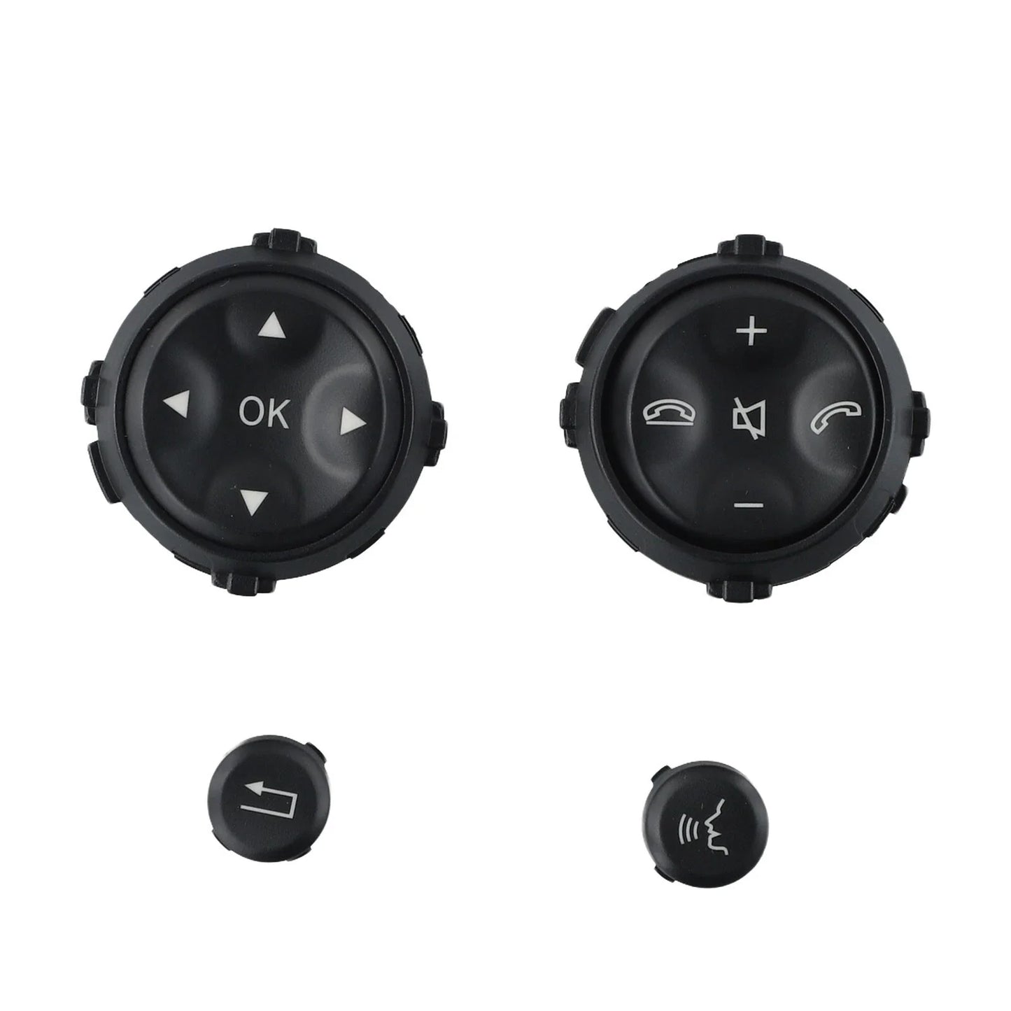 4pcs/set R&L Steering Wheel Switch Button for Mercedes W221 (2006–2009)