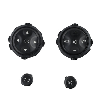 4pcs/set R&L Steering Wheel Switch Button for Mercedes W221 (2006–2009)