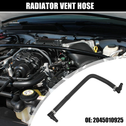 Radiator Vent Hose for Mercedes-Benz C250 2012-2015 Rubber Replacement